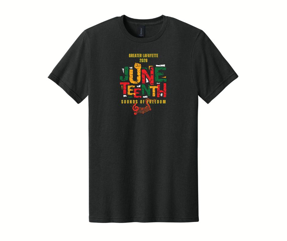 2026 Greater Lafayette Juneteenth T-Shirt