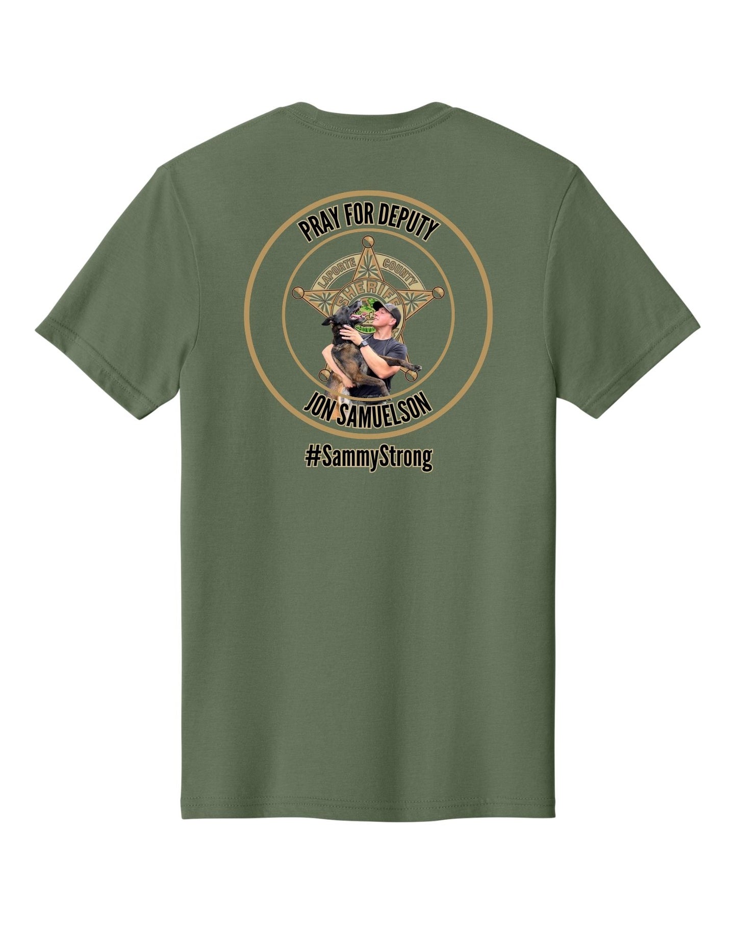 Pray for Deputy Jon Samuelson Fundraising Tee
