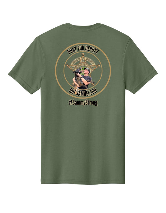 Pray for Deputy Jon Samuelson Fundraising Tee