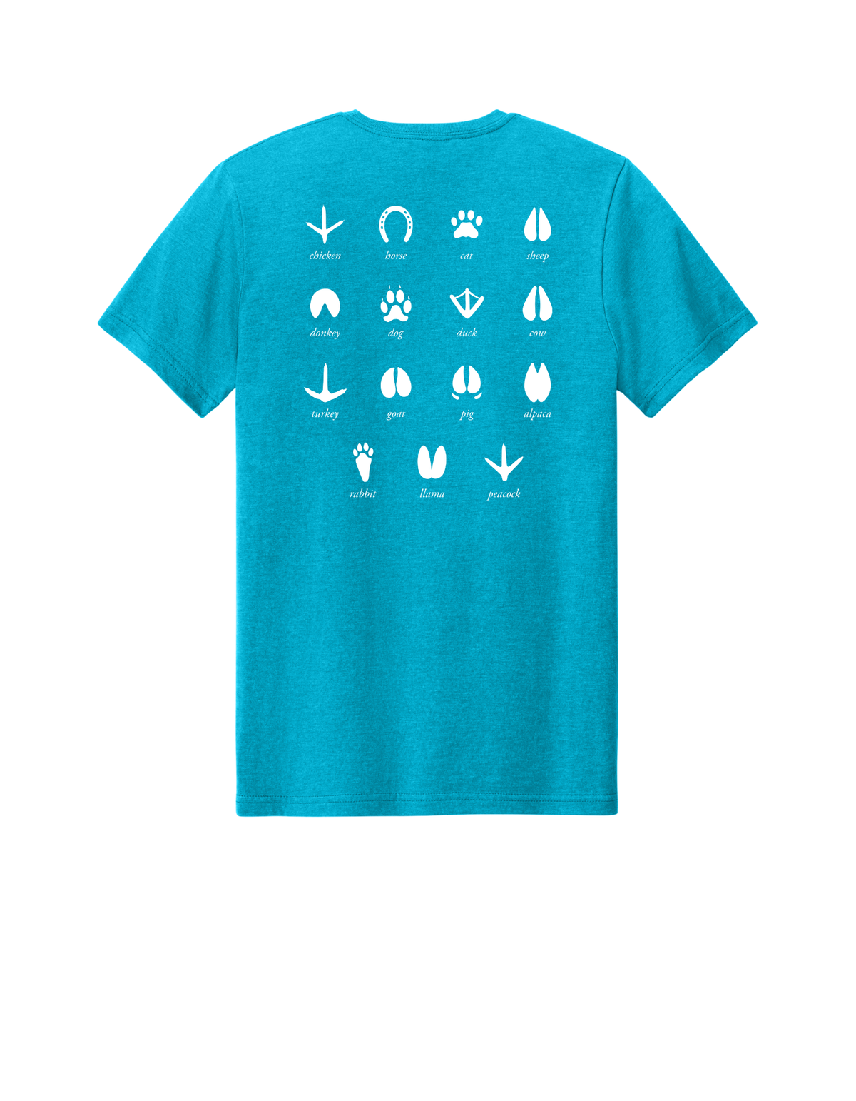 WoodHaven Rescue Animal Tracks Tee