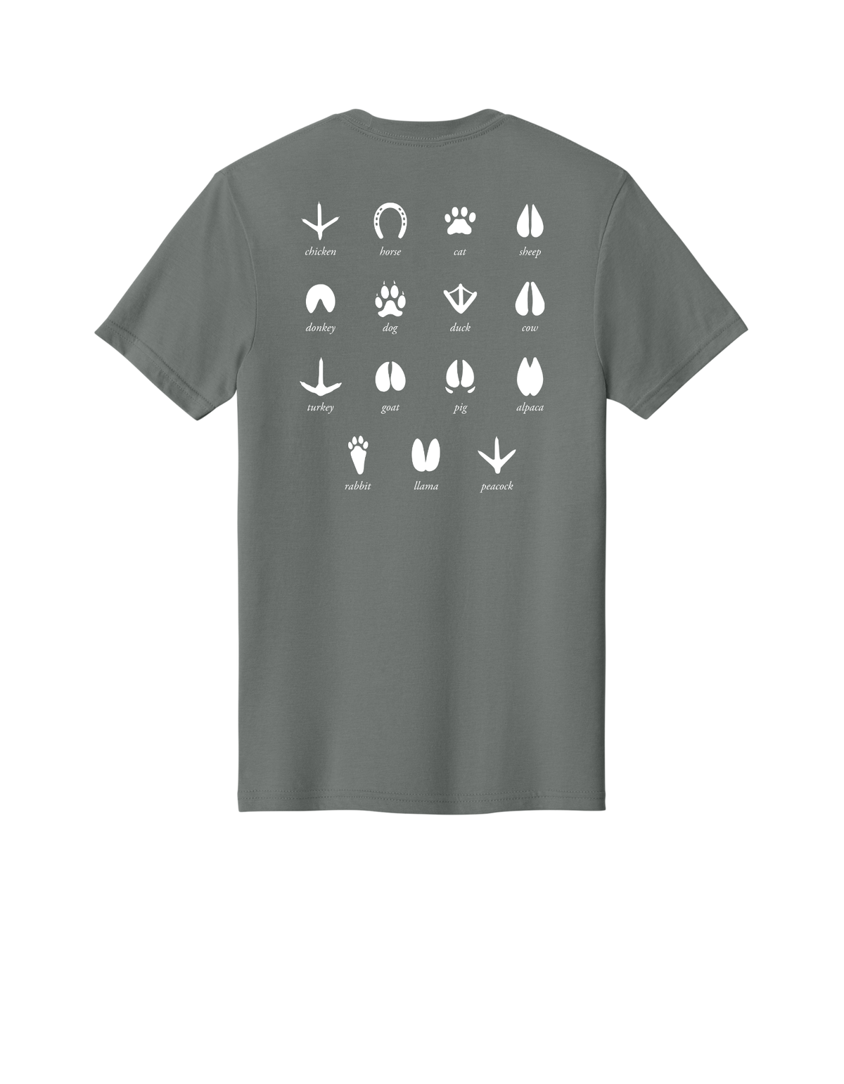 WoodHaven Rescue Animal Tracks Tee