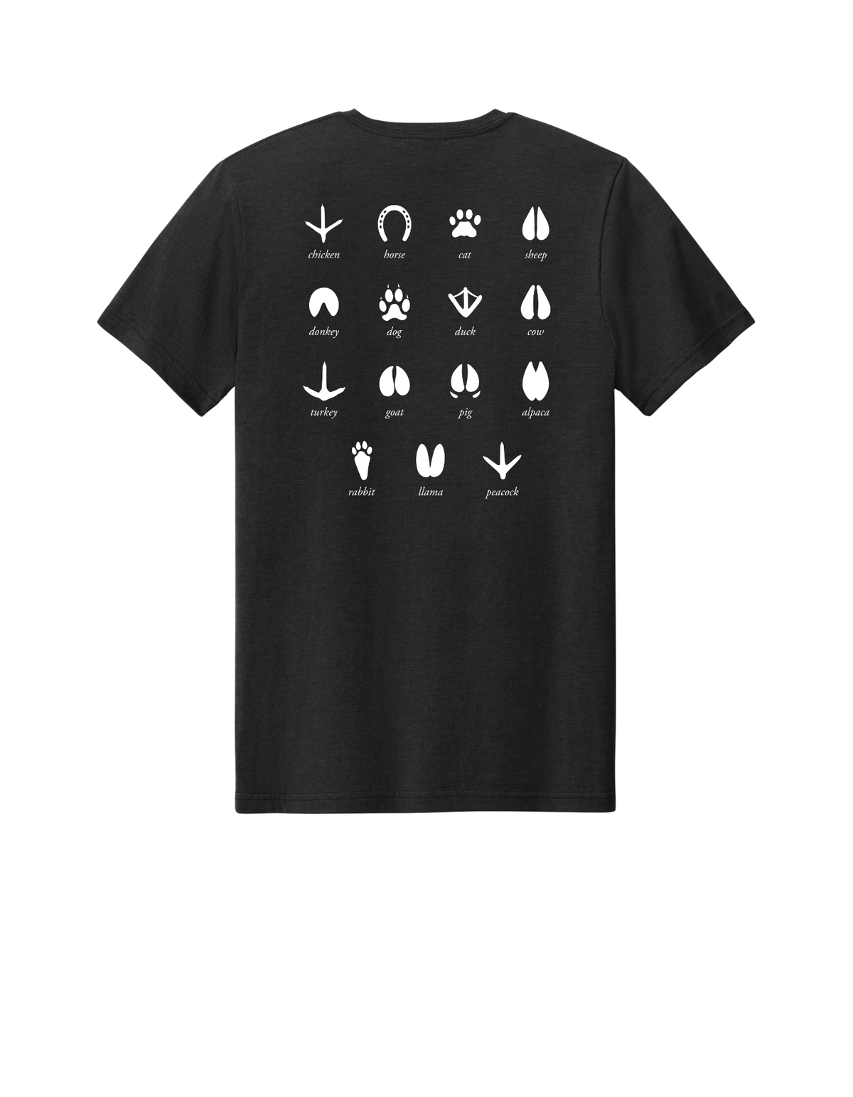WoodHaven Rescue Animal Tracks Tee