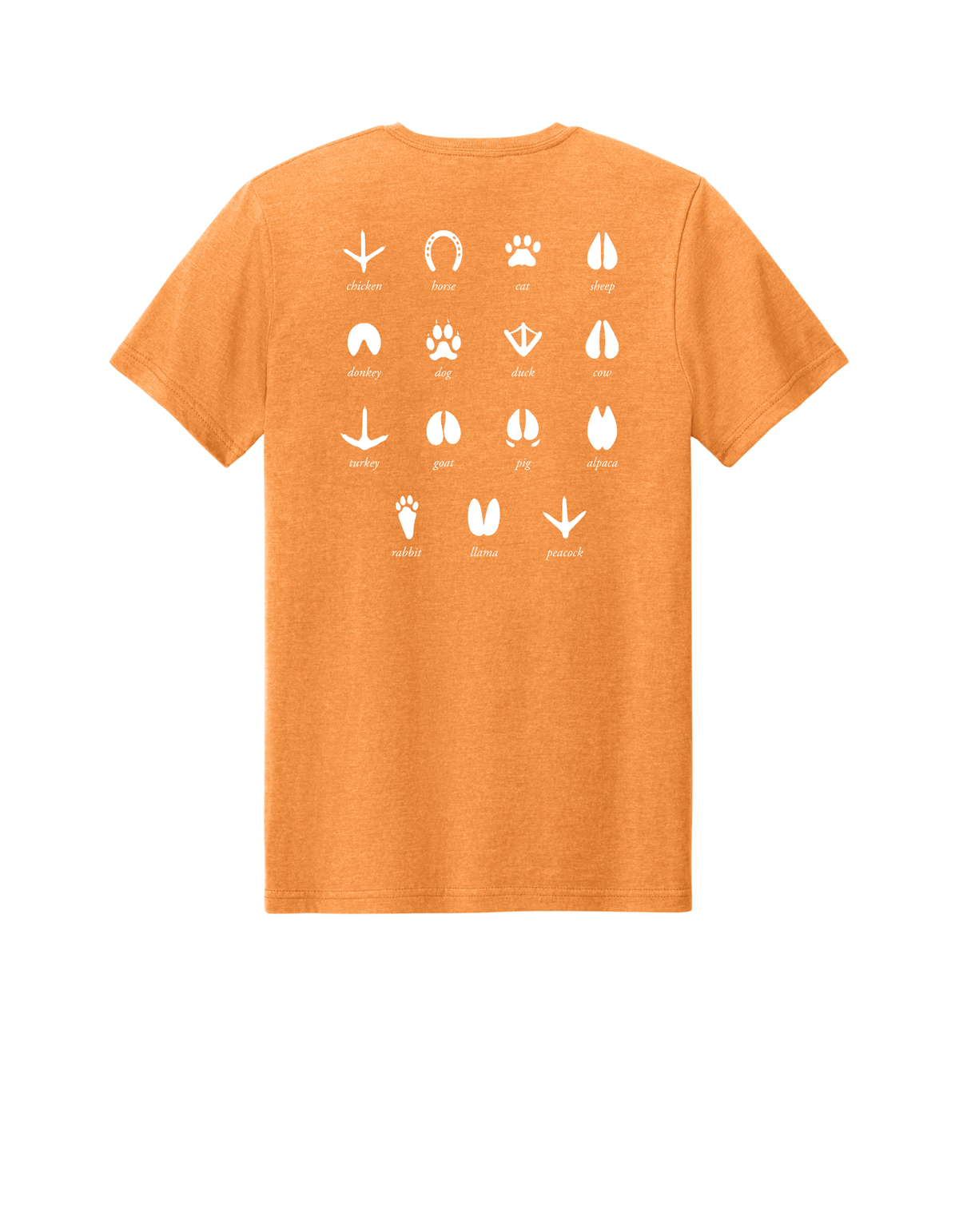 WoodHaven Rescue Animal Tracks Tee